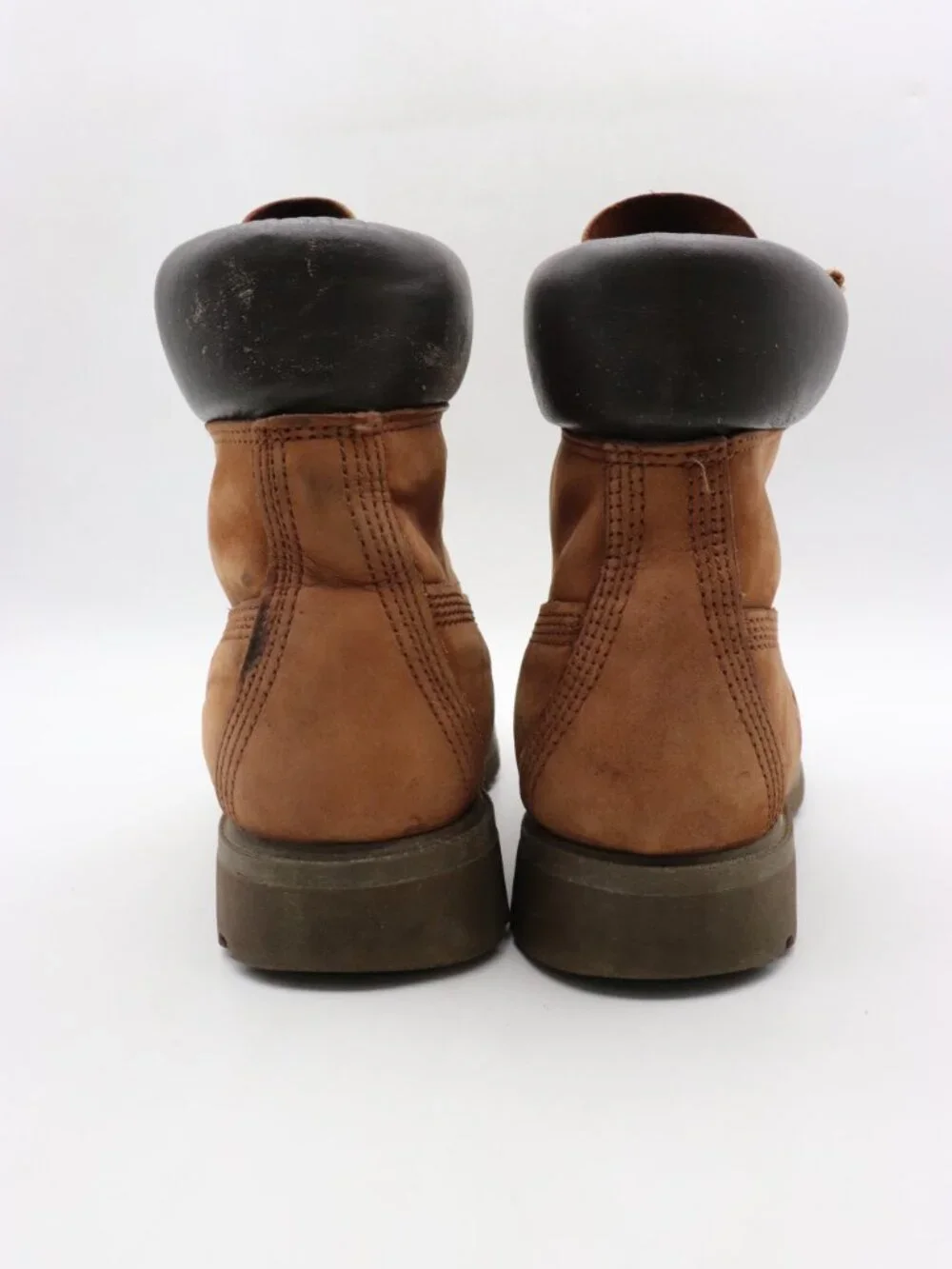 Timberland 6” Premium Waterproof Men’s 9 M Brown Nubuck Leather Boots Made USA